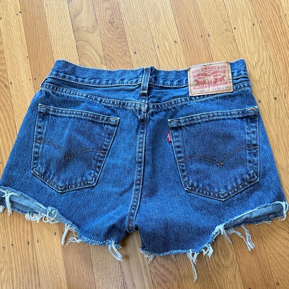Levi's Classic Blue Jean Shorts